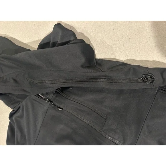 Sitka Gear Jetstream Jacket Mens Medium Black Windstopper Softshell Hoody - Picture 5 of 6